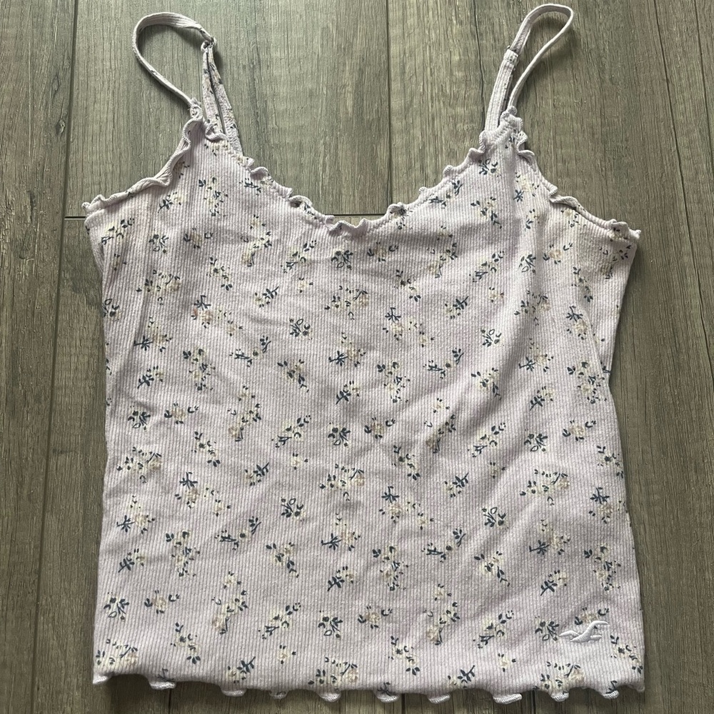 floral tank top